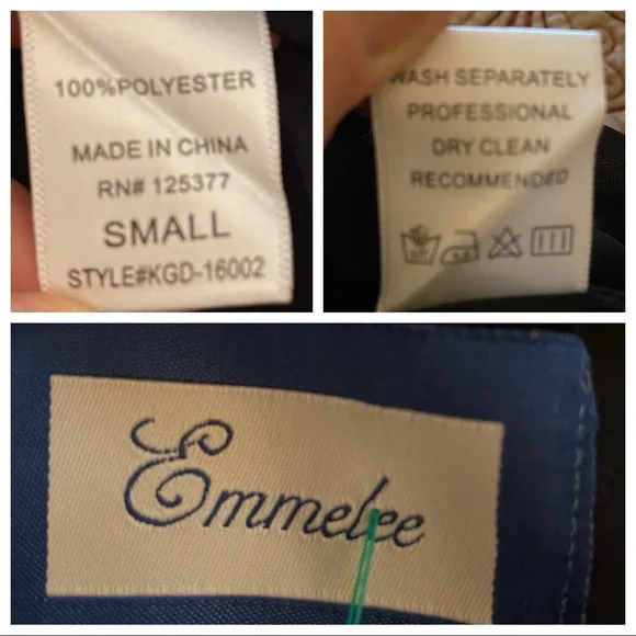 Emmelee Ruffled Edge Semi Sheer Party Dress - Picture 8 of 8